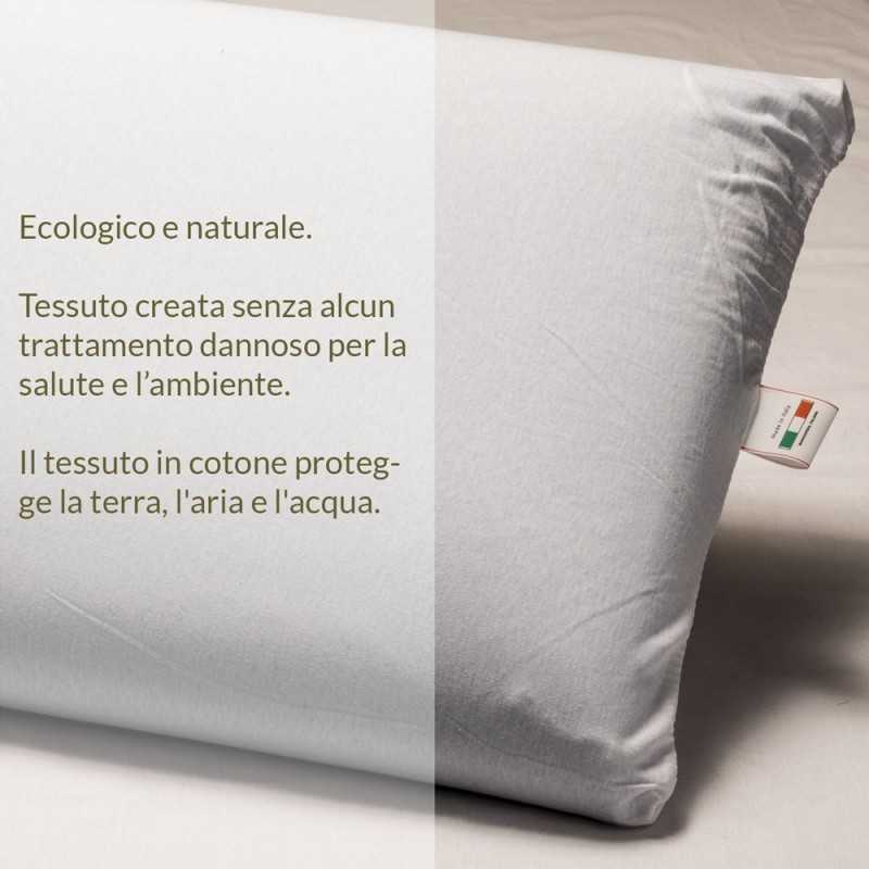 Federe Cuscini Coppia di federe per letto 50x80 cm Cotone con Fanatasia  jacquard - Lipari