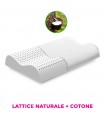 Cuscino cervicale in lattice di origine naturale. salutare, fresco e traspirante - naturalmoon